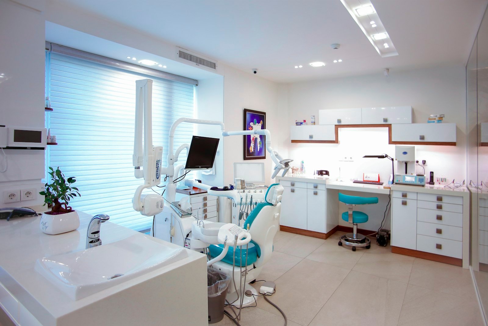 Patient Consultation in Modern Clinic